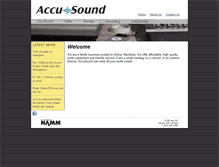 Tablet Screenshot of freedomband.accusound.ca